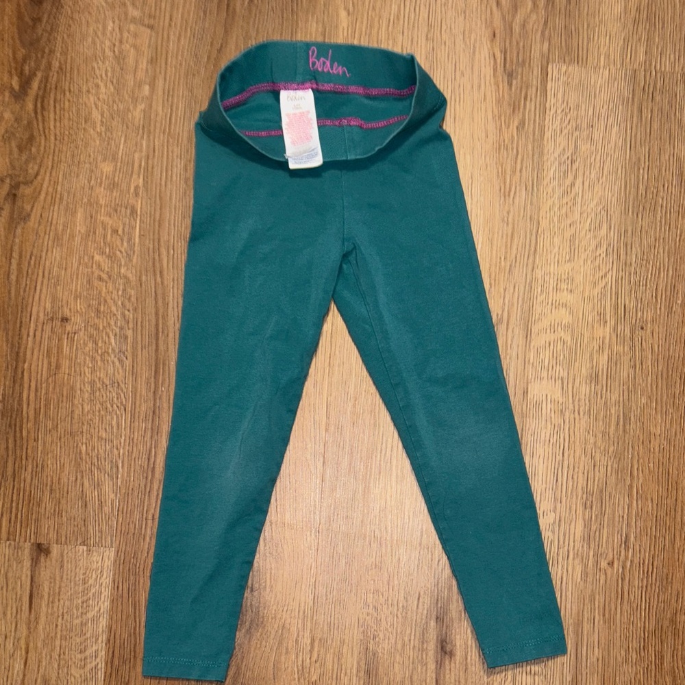Boden Teal Kids Leggings